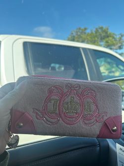 Pink juicy couture wallet