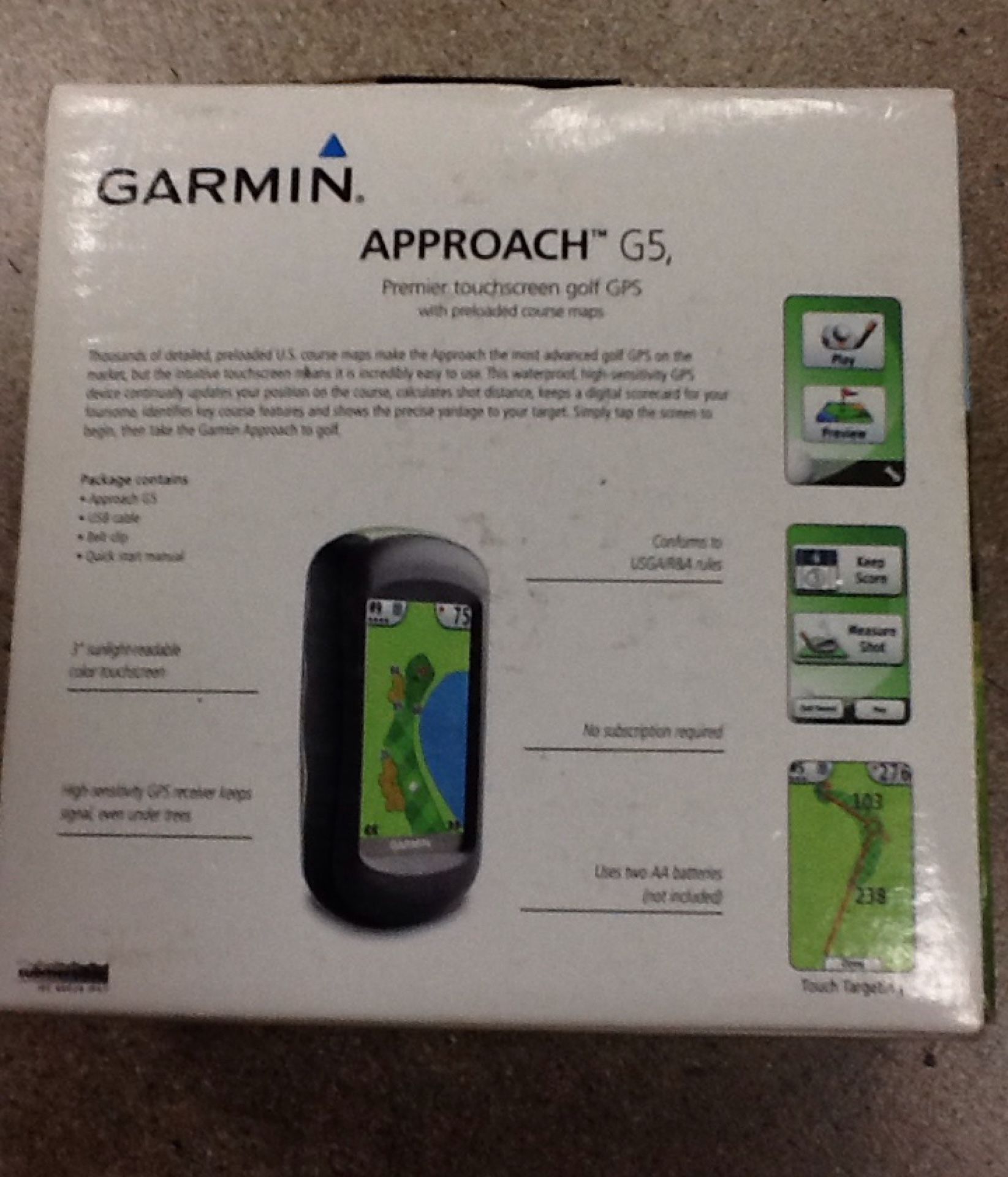 Garmin Approach G5 Touch Screen Golf GPS for Sale in Phoenix, AZ OfferUp