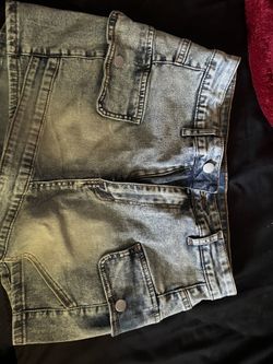 Denim skort SHEIN Curve