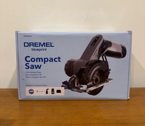 Dremel Blueprint 12V 3-3/8” Mini Circular Saw with Integrated Laser Guide, 2Ah Battery and Fast Charger (CS12V-S1) **Brand New**