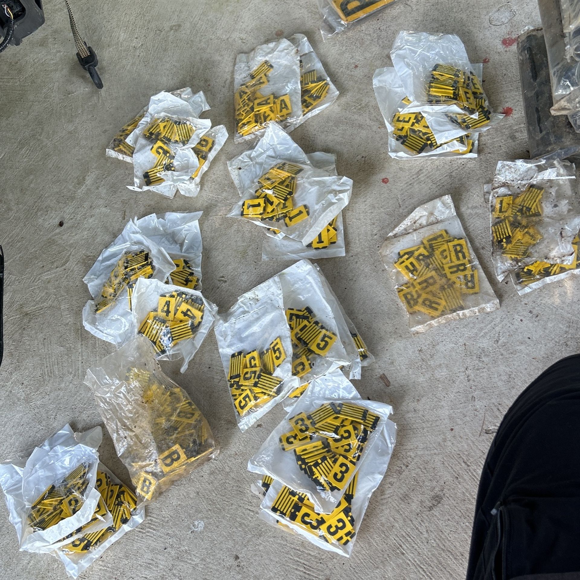 Little Plastic Numbers