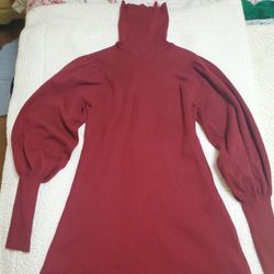 Zara Ribbed Sweater Dress 