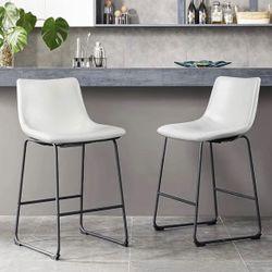 Brand New In Box Set Of 2 Bar Stools 
