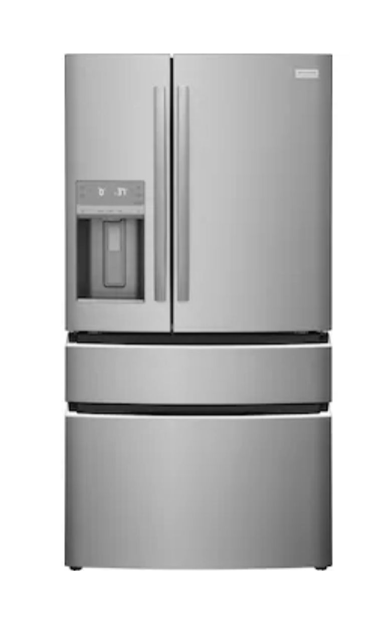 Frigidaire gallery 21.5 Cu Ft 4-Door Counter Depth French Door Refrigerator With Ice Maker