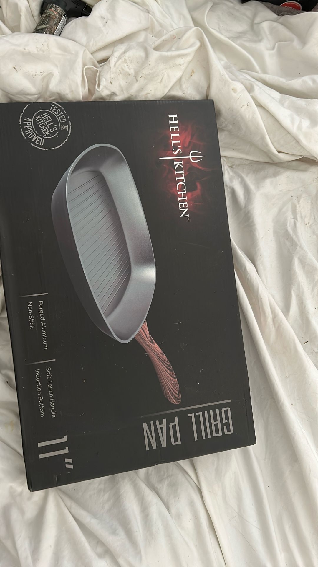 Hells Kitchen 11” Grill Pan Brand New