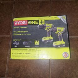Ryobi 18v Combo Kit.  
