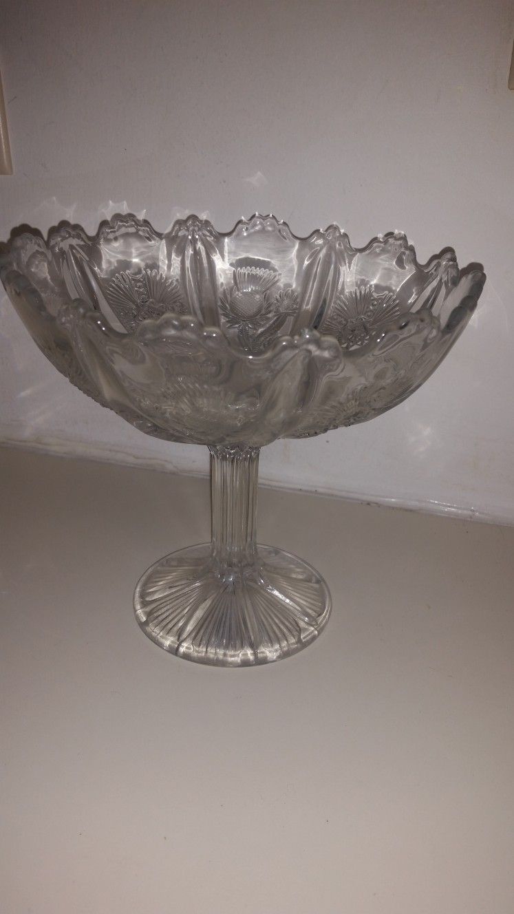 Crystal Pedestal Candy Dish