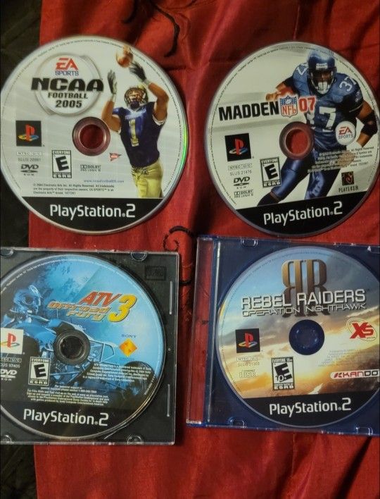 Playstation 2 Games/4 Game Set Atv