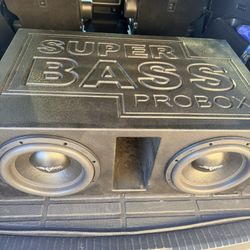 Like New Skar Svr 12’s 1600 Watts Rms In Big Port Box 