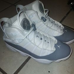Jordan 6 Rings (White Cool Grey) 10.5