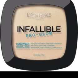 L'Oreal Infallible Pro-Glow Powder 23 NUDE BEIGE