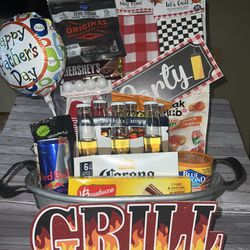 FATHER’S DAY BASKET BBQ GRILL
