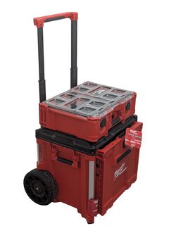 Milwaukee packout rolling drawer and packout deep organizer