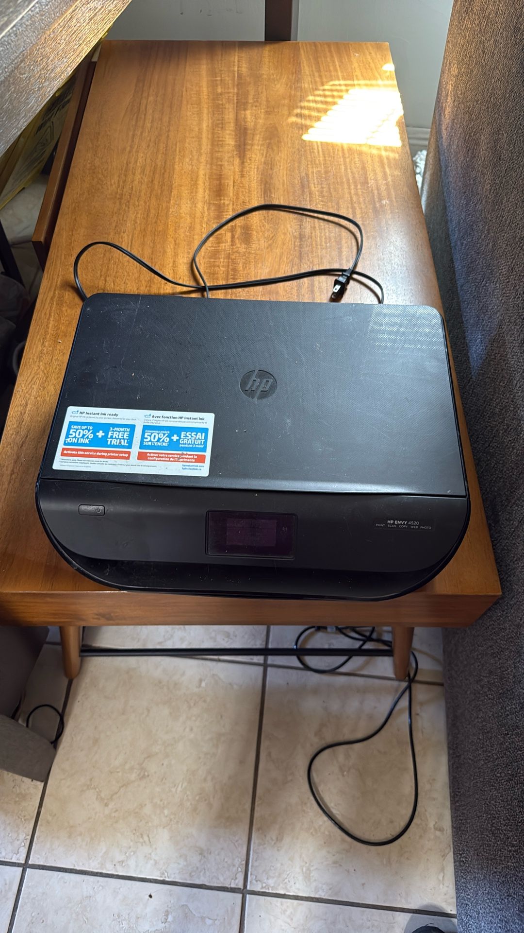 HP printer Envy 4520