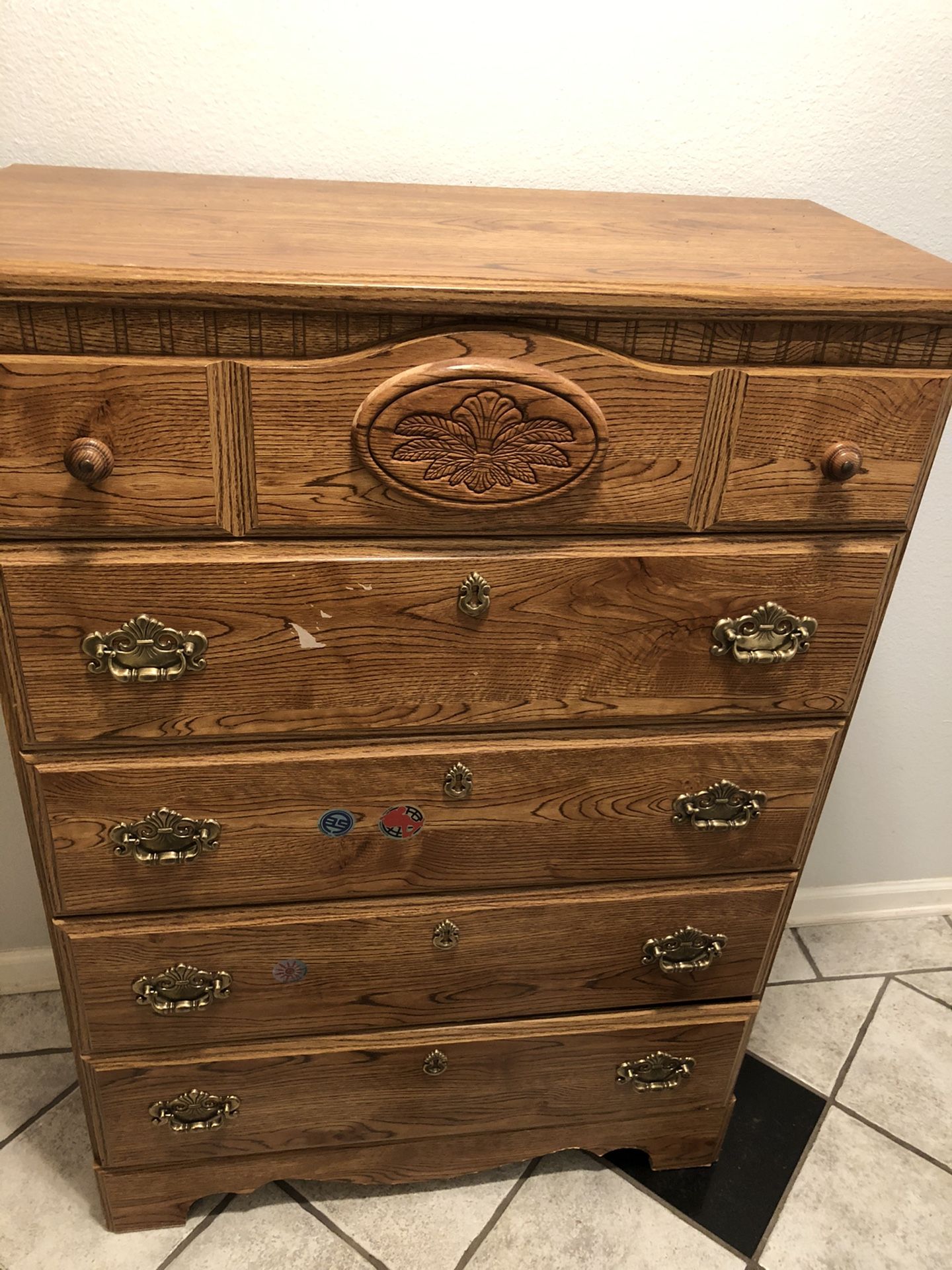 Dresser, desk, and nightstand!