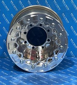 BOSS ATV RACING ALUMINUM BLACK BEAD LOCK REAR WHEEL 9X8, 10x8,8x8 & 10x5