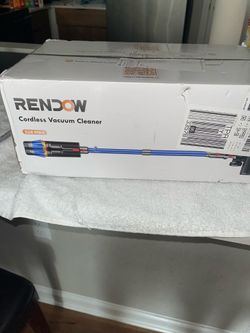 New cordless vacuum