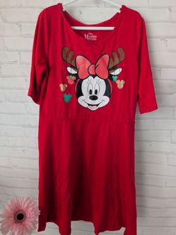 Disney Minnie Mouse Christmas dress size M