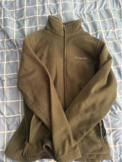 Green Columbia Fleece Jacket