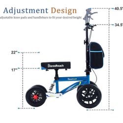 Knee Scooter - Aide Mobility 