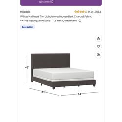 Queen Headboard and Frame