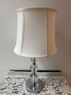 Stacked Crystal Ball Table Lamp