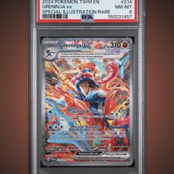 Greninja Ex PSA 8