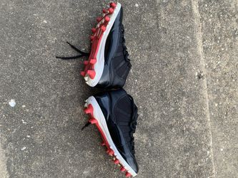 Jordan 11 cheap bred cleats