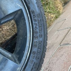 Five Lug 18 inch rims
