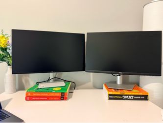Dell 24 inch monitors - barely used. Like new
