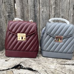 Clearance, Michael Kors rose Small Backpack