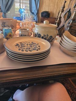 Pfaltzgraff FOLK ART stoneware dishes
