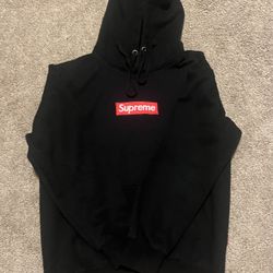 Black Supreme Hoodie Red Box