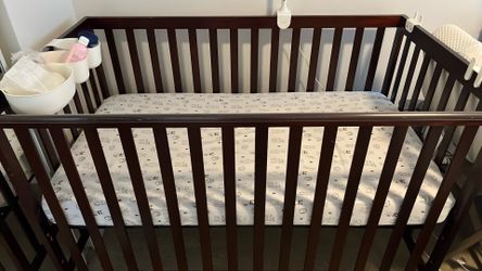 Baby bed and mattress