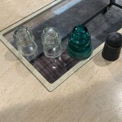 Telephone Pole Glass Insulators