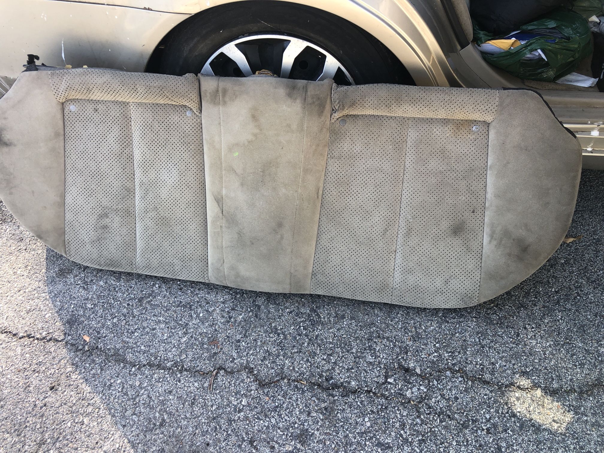 Nissan Altima Backseat Bottom