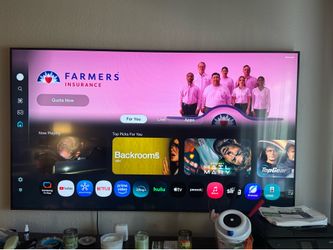 Samsung 85” 4K Crystal UHD DU8000 Smart TV