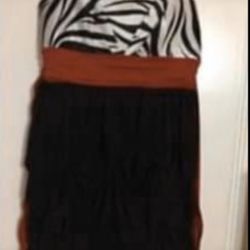 Black and Red Dress - Juniors Medium