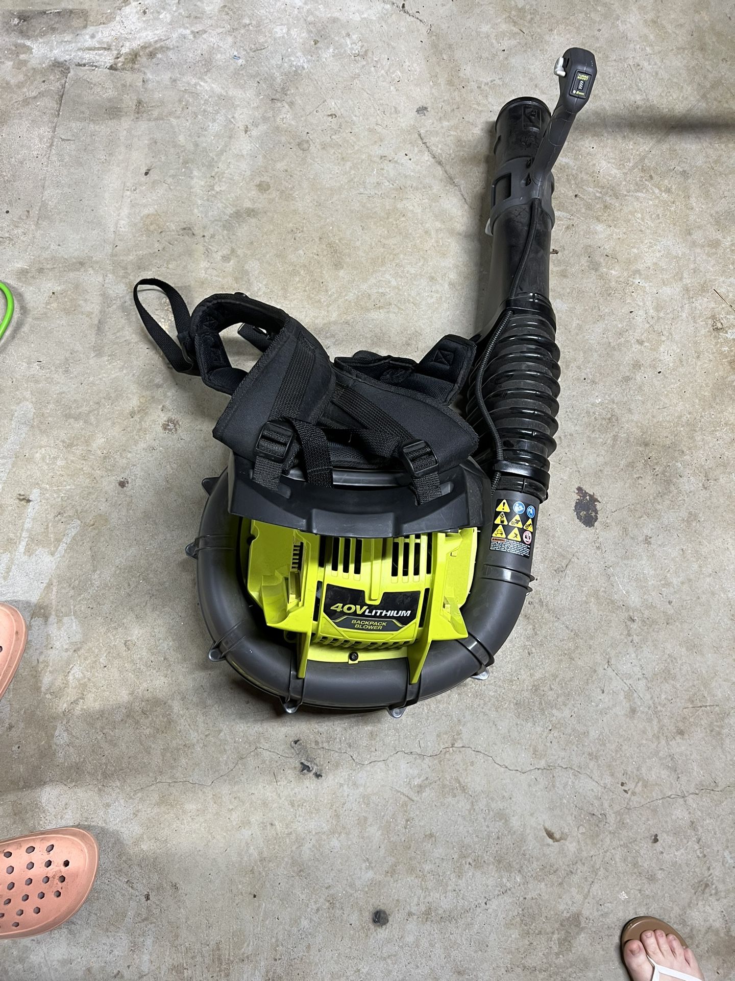 Not Working RYOBI Back Pack Leaf Blower Parts