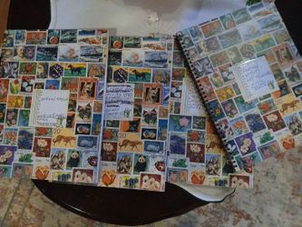 Stamp book collections