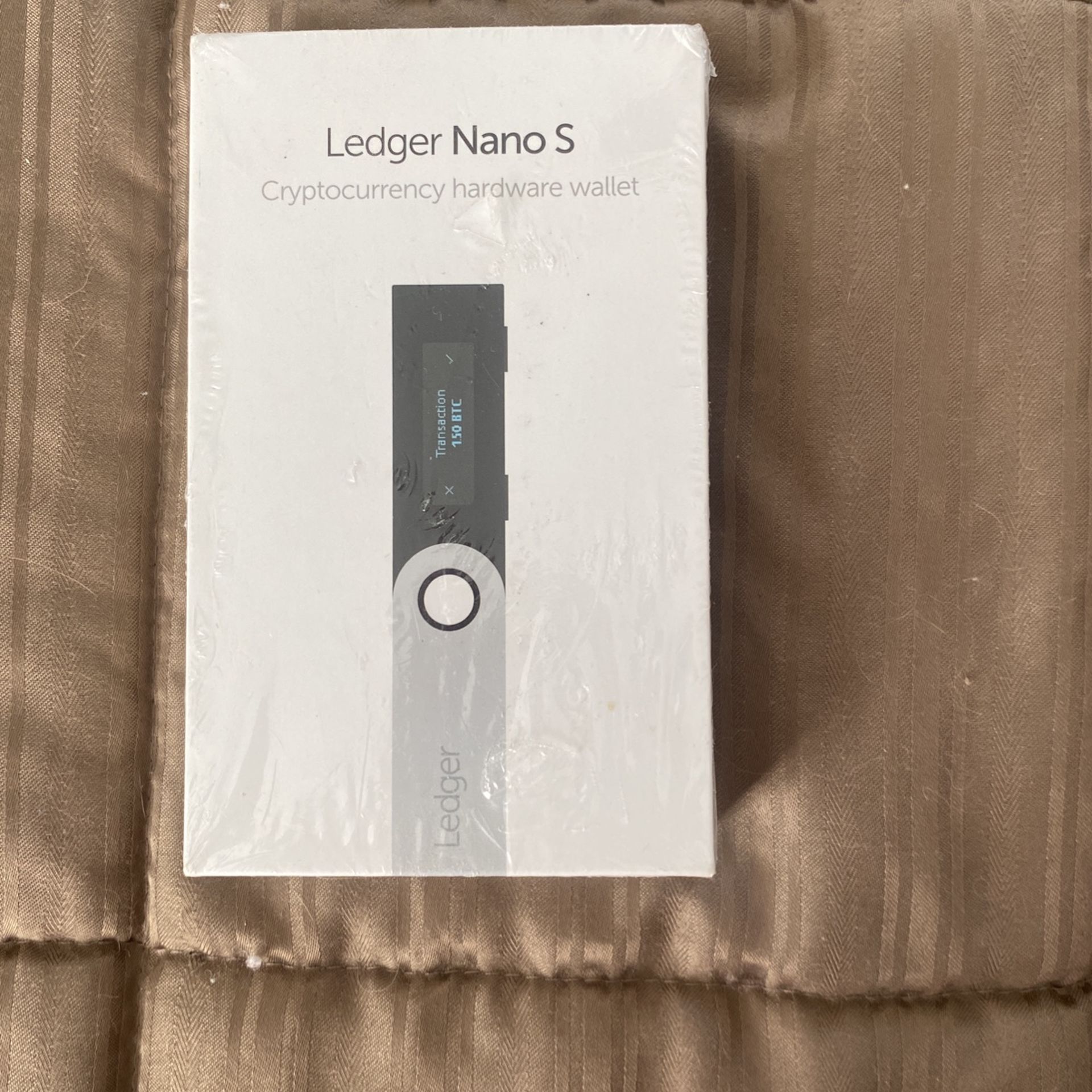 Ledger Nano S Crypto Wallet—New