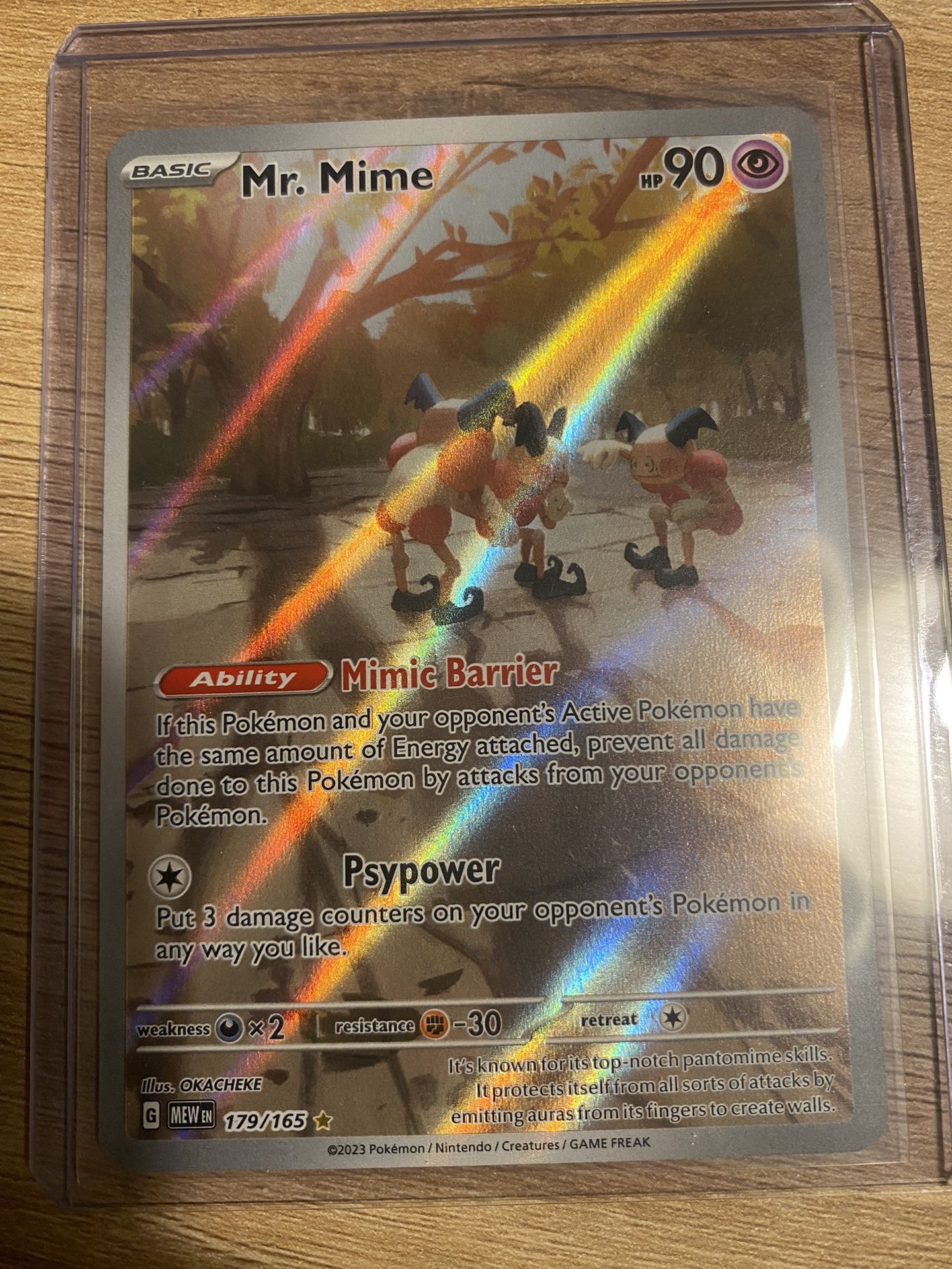 Mr Mime full art