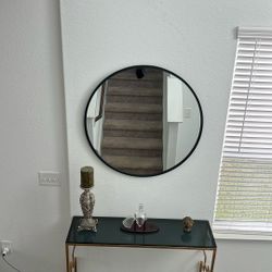 Mirror With Entry Way Table 