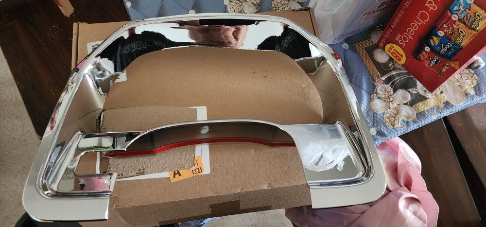 2014 Thru 2017 Chevrolet Silverado Chrome Cluster Trim