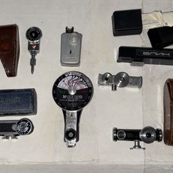 Collection of Vintage camera accessories
