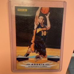 Steph Curry Rookie Card Panini 
