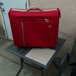Luggage Suitcase Red Tommy Hilfiger