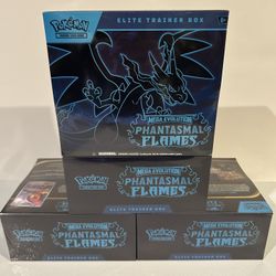 Pokemon Mega Evolution Phantasmal Flames ETB “Last 1 In Stock”