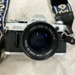 Canon AE-1  35mm Vintage Camera 