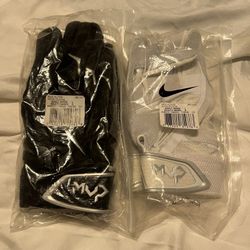 New 2 Pairs of NIKE MVP ELITE Batting Gloves!!!